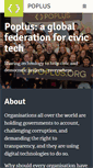 Mobile Screenshot of poplus.org